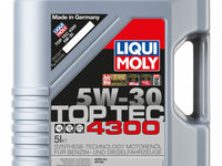 Ulei motor Liqui Moly Top Tec 4300 5W30 5L 3741 piesa NOUA