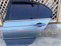 Usa portiera stanga spate BMW E46 berlina culoare STAHLBLAU METALLIC ( 372 )