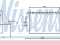 Vaporizator evaporator clima MERCEDES-BENZ E-CLASS combi S210 NISSENS 92162