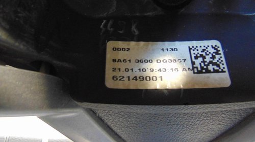 Volan cu codul 8A613600 pentru Ford Fiesta 2010